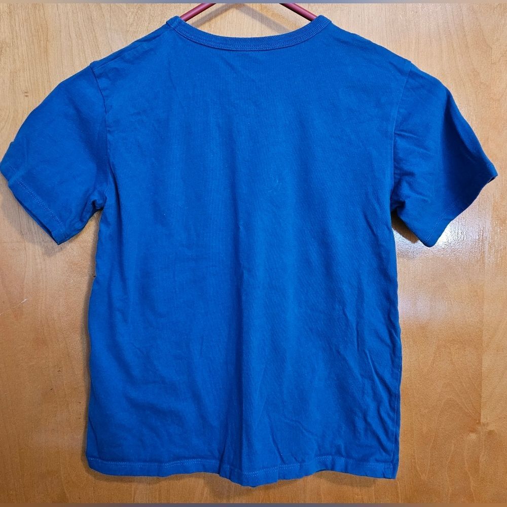 The Childerns Place Boys short sleeve t-shirt blue 7/8 M - Picture 2 of 2